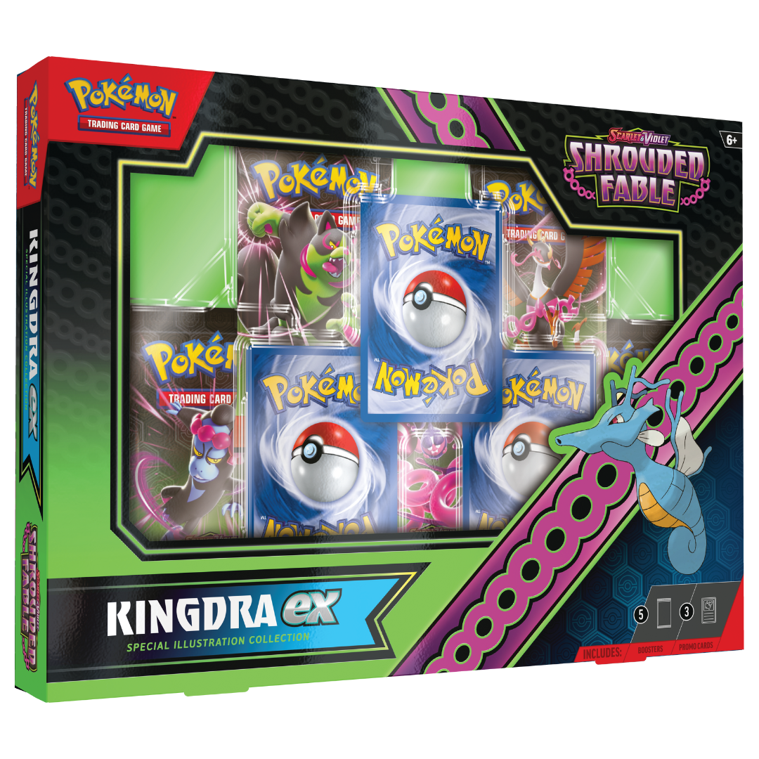 POKEMON - SHROUDED FABLE - BOX SET - KINGDRA EX SPECIAL ILLUSTRATION COLLECTION