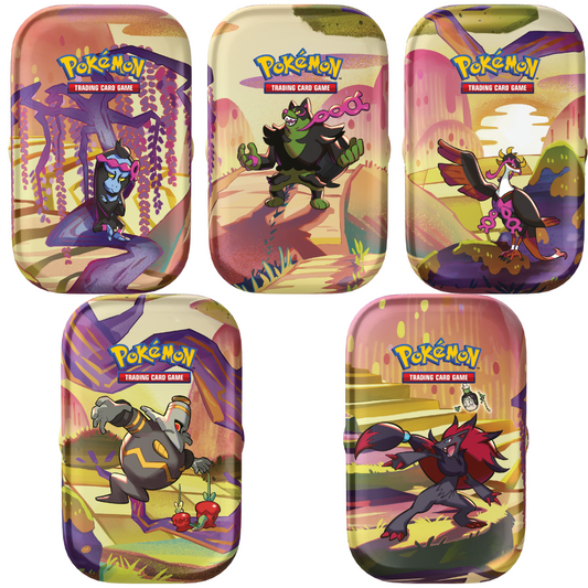 POKEMON - SHROUDED FABLE - MINI TINS (ASSORTED) (PRE-ORDER FOR 08/02/2024)