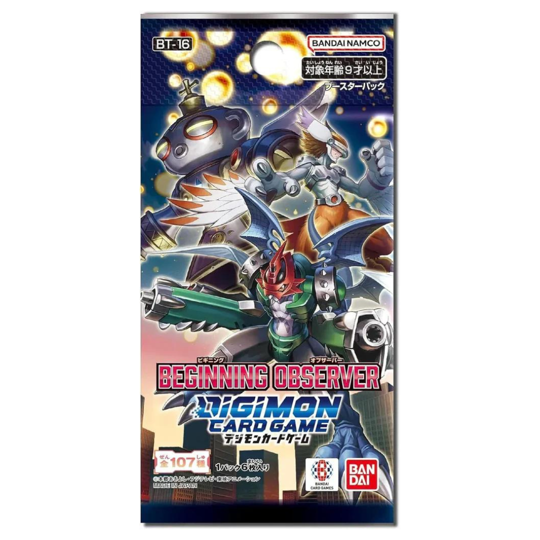 Digimon -  BT16  - Beginning Observer - Booster Pack