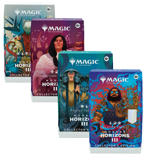 Magic: the Gathering Modern Horizons 3 - Commander Deck - Collector's Edition - Set of 4