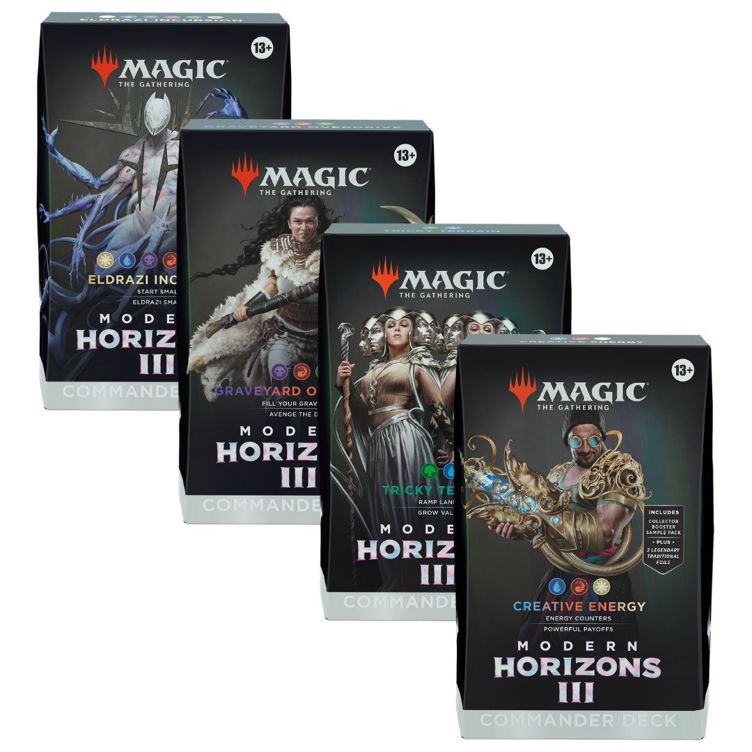 Magic: the Gathering Modern Horizons 3 - Commander Deck - Set of 4