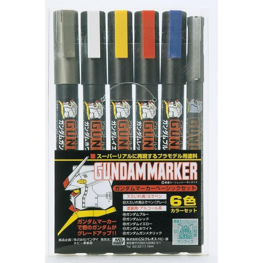 Bandai - Gundam - Accessories - Marker Set - Basic