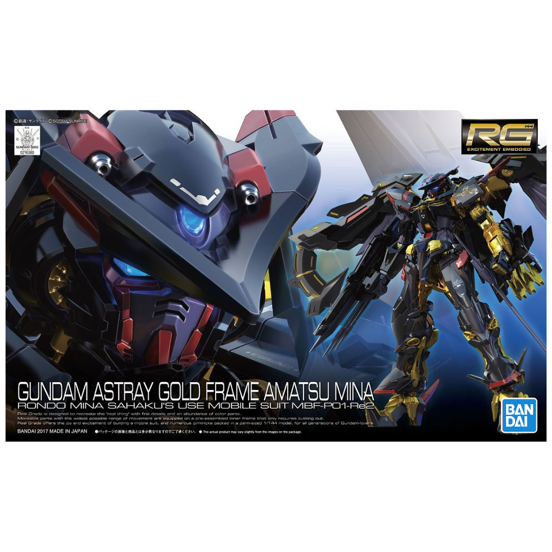 Bandai - RG - Gundam Astray Gold Frame Amatsu Mina 'Gundam SEED Astray'