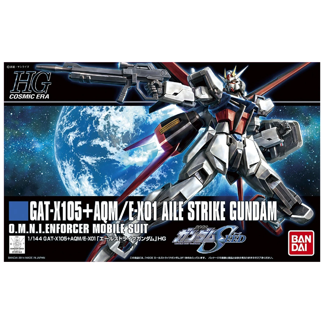 Bandai - HGCE - GAT-X105 + AQM/E-X01 Aile Strike Gundam 'Gundam SEED'