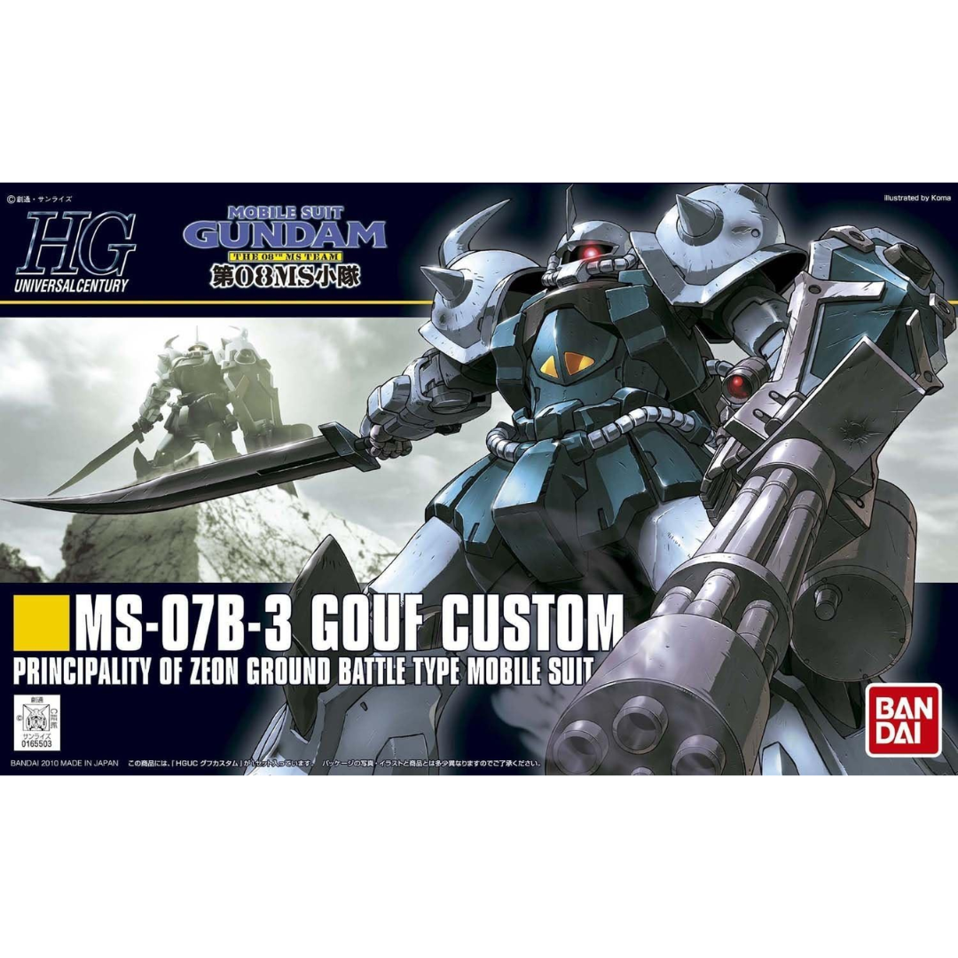 Bandai - HGUC - #117 MS-07B-3 Gouf Custom