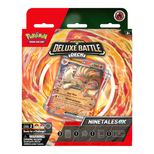 POKEMON - DELUXE BATTLE DECK - NINETALES EX