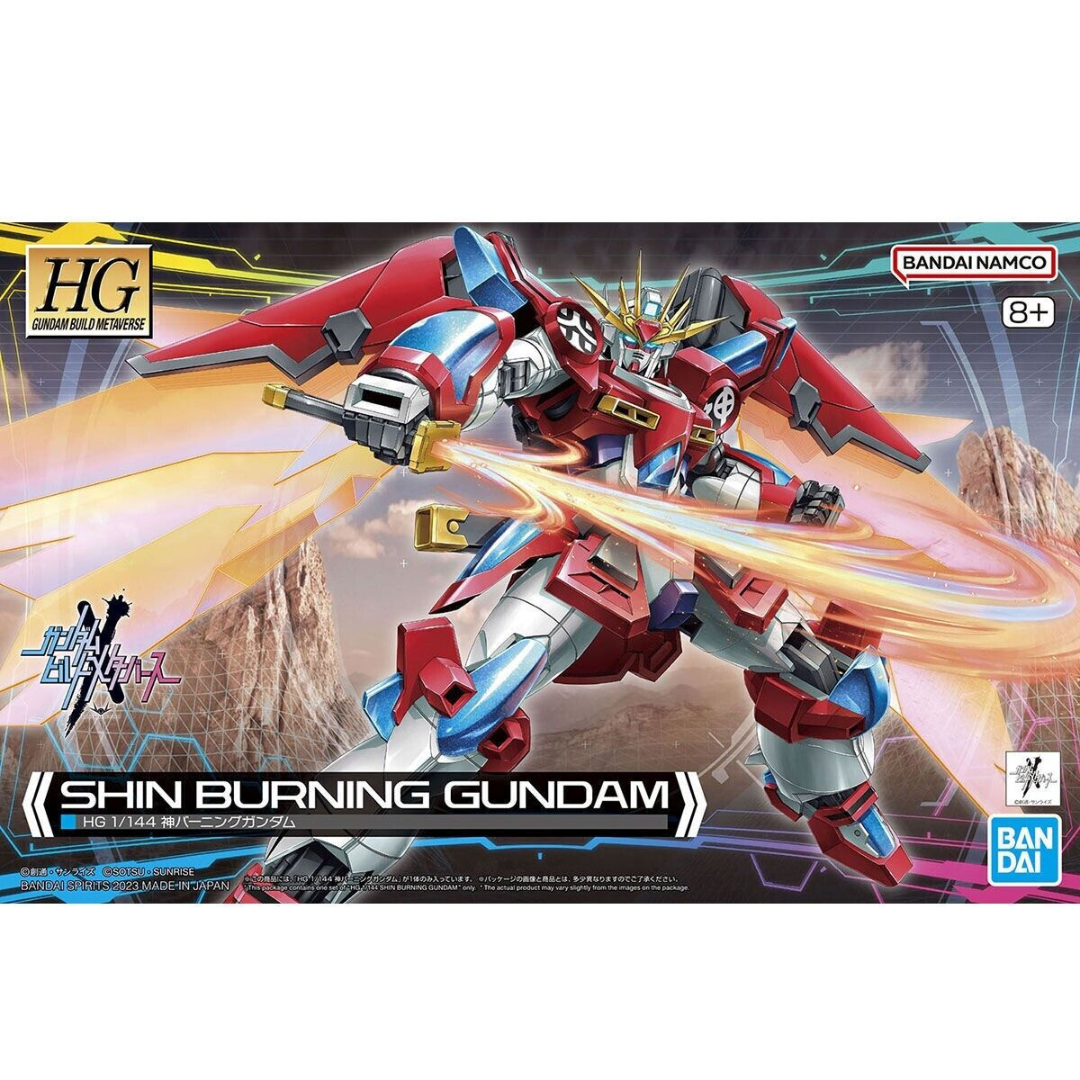 Bandai - HG - Shin Burning Gundam "Gundam Build Metaverse"