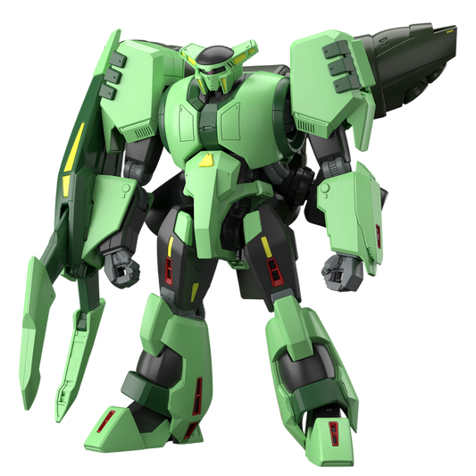 Bandai HG Bolinoak Sammahn model kit from Mobile Suit Zeta Gundam featuring its armored design, clawed arms, and powerful beam weaponry.