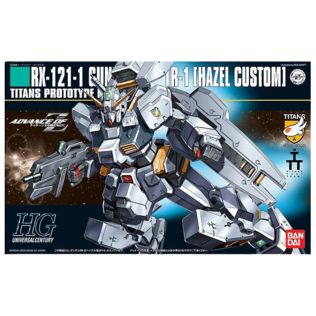 Bandai HGUC 1/144 RX-121-1 Gundam TR-1 Hazel Custom Gunpla model kit from Advance of Zeta
