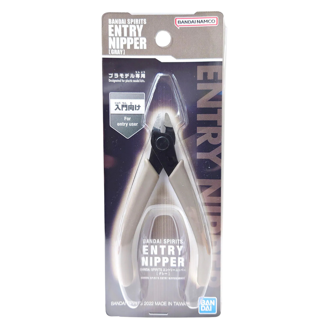 Bandai Gundam Entry Nippers Gray for Gunpla and plastic model kit assembly