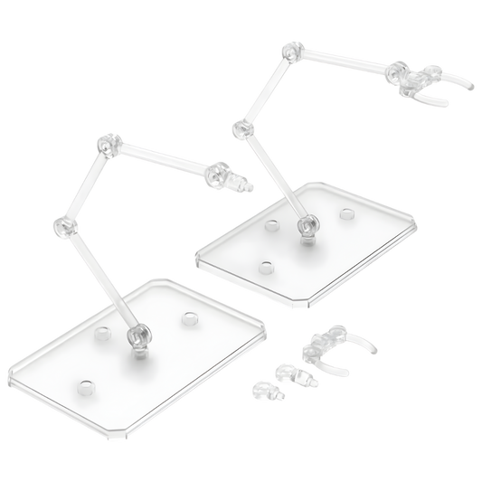 Bandai Hobby Action Base 6 1/144 Clear display stand, adjustable arm and joint system for Gunpla posing