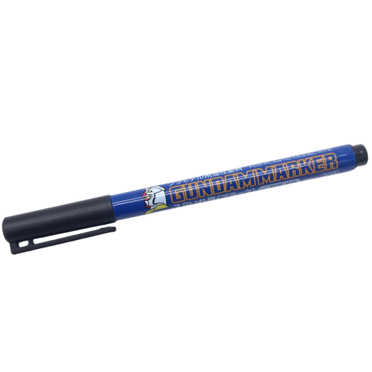 Gundam Fine Tip Marker Black by GSI Creos for Gunpla panel lining and detailing