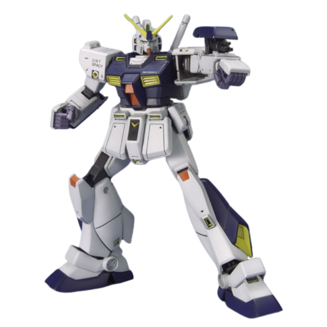Bandai HG RX-78 NT-1 Gundam 1/144 model kit with Chobham armor and weapons