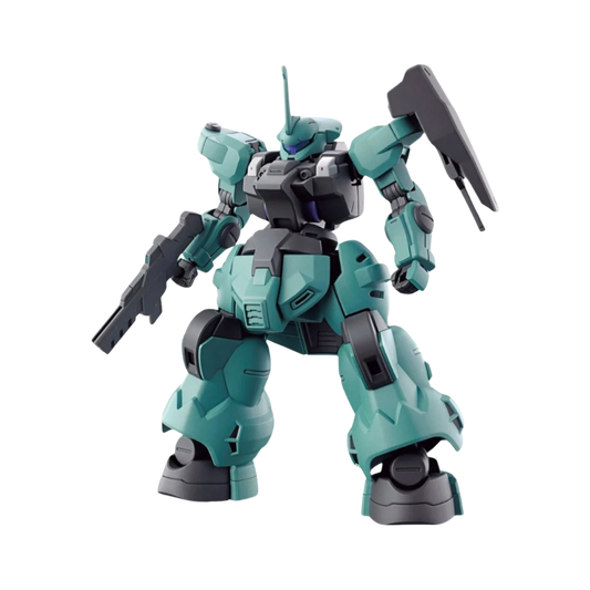 HG 1/144 Dilanza (Standard Type/Lauda Custom) model kit from The Witch from Mercury, featuring lance, shield, and customizable parts.