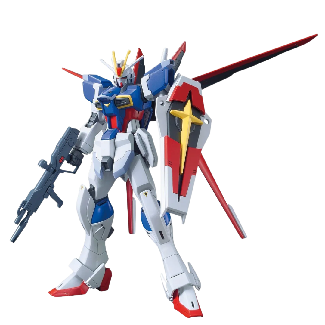 Bandai HG Force Impulse Gundam model kit from Gundam SEED Destiny with Core Splendor system and Force Silhouette pack