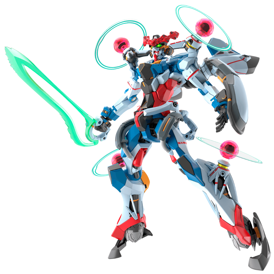 Bandai HG GQuuuuuuX Endymion Unit Awakened 1/144 scale Gunpla model kit posed
