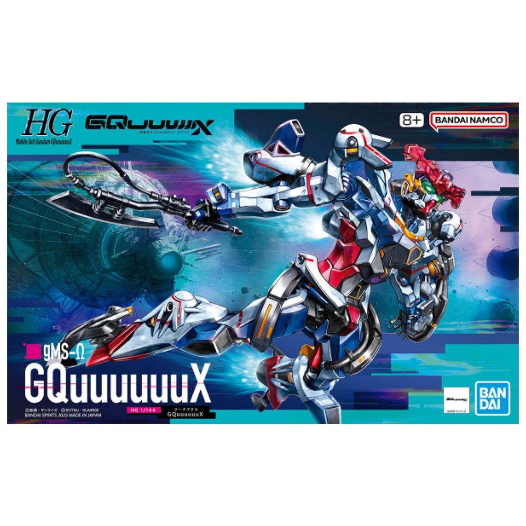 Box art of Bandai - HG - GQuuuuuuX "Mobile Suit Gundam GQuuuuuuX"