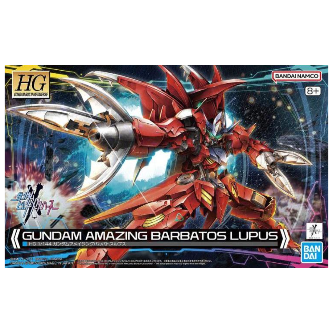 Bandai - HG - Gundam Amazing Barbatos Lupus "Gundam Build Metaverse"