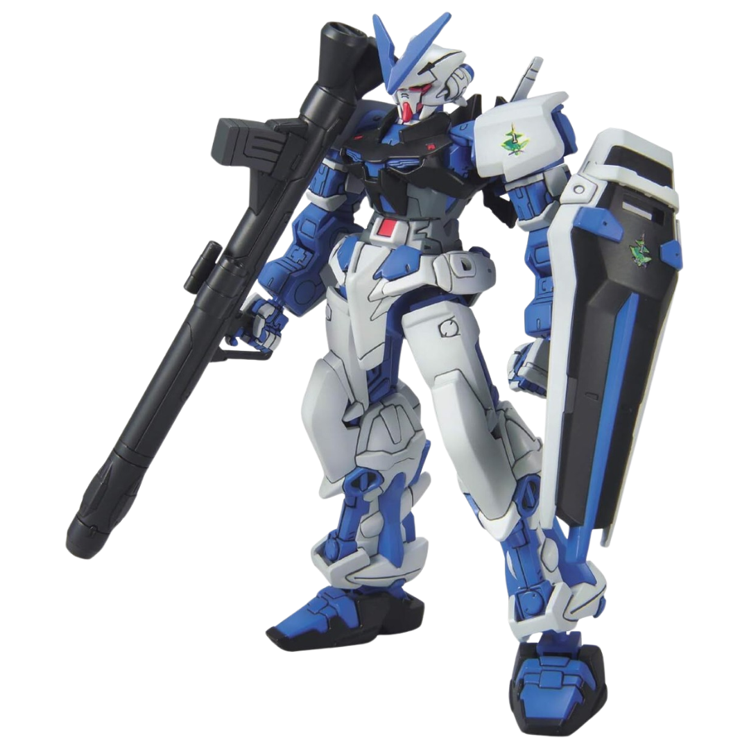 Bandai HG Gundam Astray Blue Frame model kit, 1/144 scale from Gundam SEED Astray with signature tactical blade, blue armor, and poseable joints.






Bandai HG Gundam Astray Blue Frame model kit, 1/144 scale from Gundam SEED Astray with signature tactical blade, blue armor, and poseable joints.

