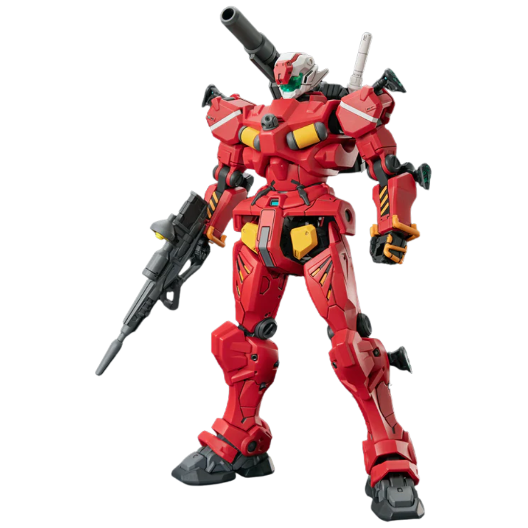 Bandai HG 1/144 Light-Type Guncannon model kit from Mobile Suit Gundam GQuuuuuuX with lightweight armor and accessories