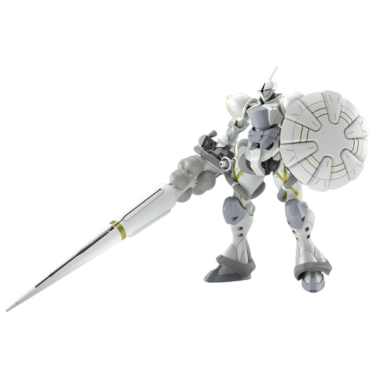 Bandai HG Xavier’s Gyan Hakuji-Packs model kit with large lance and missile shield