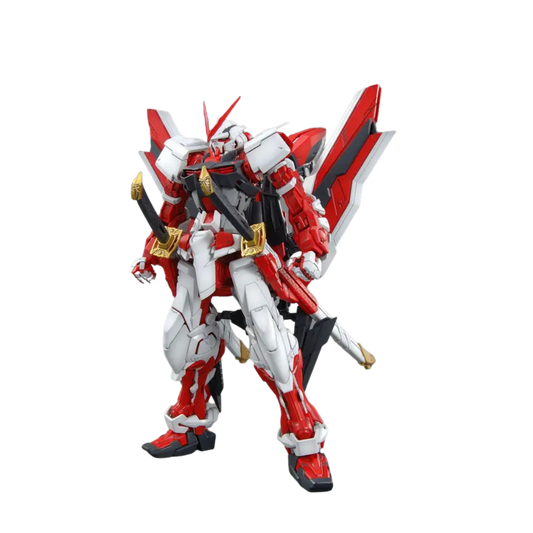 Bandai MG Astray Red Frame Revise Gundam SEED Astray 1/100 scale model kit with Tactical Arms and katanas