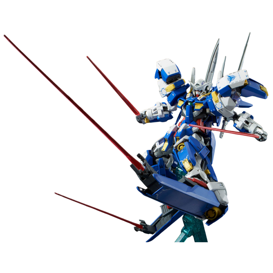Bandai MG Avalanche Exia model kit from Mobile Suit Gundam 00V Battlefield Record built figure
