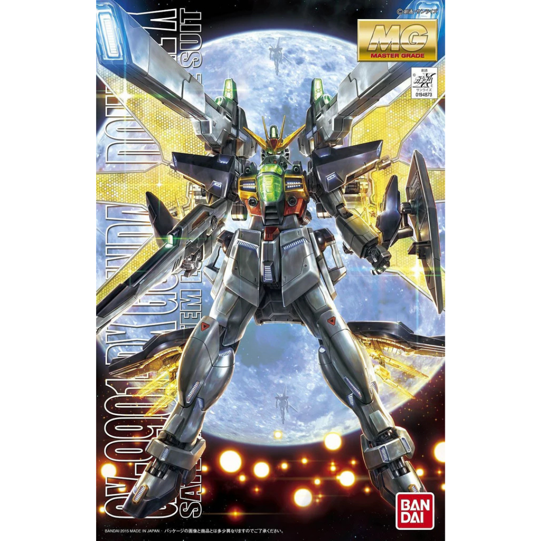 Bandai MG Gundam Double X 1/100 scale model kit with Satellite Cannon deployed