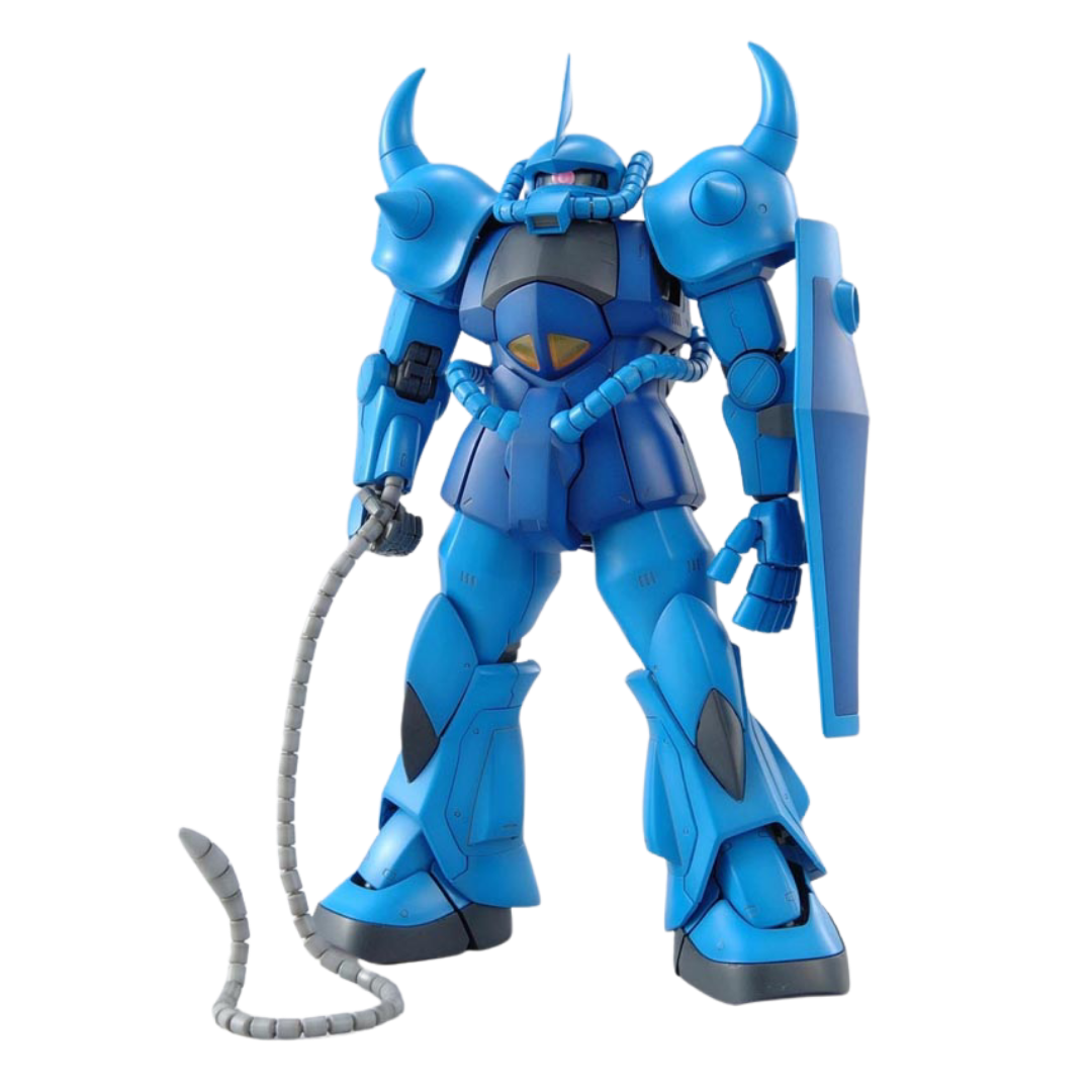 Bandai MG MS-07B Gouf Ver 2.0 1/100 scale Mobile Suit Gundam model kit with Heat Rod