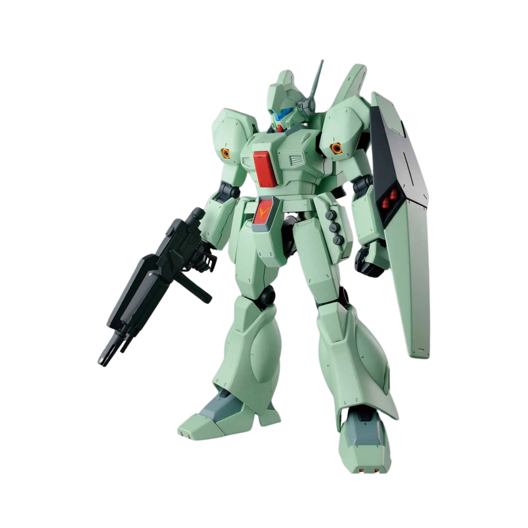 Bandai MG RGM-89 Jegan Mobile Suit Gundam: Char's Counterattack model kit, detailed Master Grade mobile suit for Gundam enthusiasts and collectors.