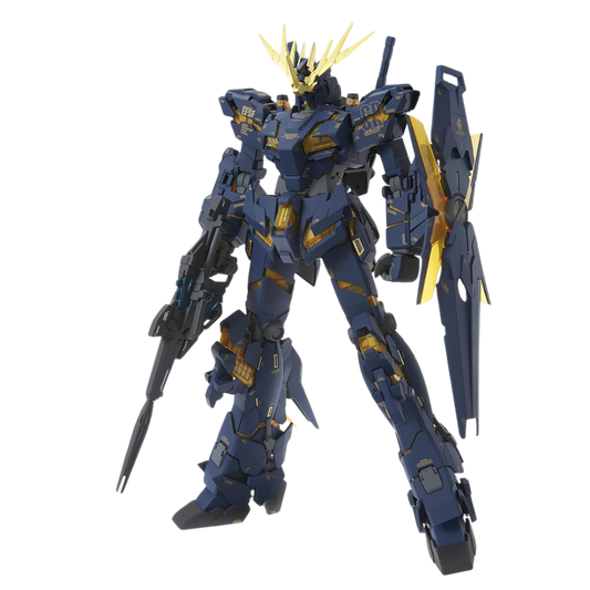 Bandai MG 1/100 RX-0 Unicorn Gundam 02 Banshee Ver.Ka model kit in Unicorn and NT-D modes