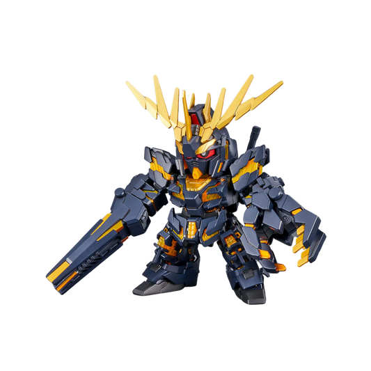 SD Cross Silhouette Unicorn Gundam 02 Banshee model kit, Bandai SDCS Banshee Norn parts, articulated Gundam figure in Destroy Mode