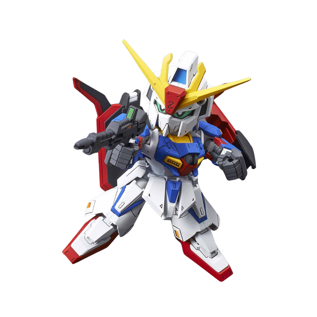 Mobile Suit Zeta Gundam SD Cross Silhouette kit with poseable articulation, transforming Wave Rider mode, and high-quality Bandai engineering.