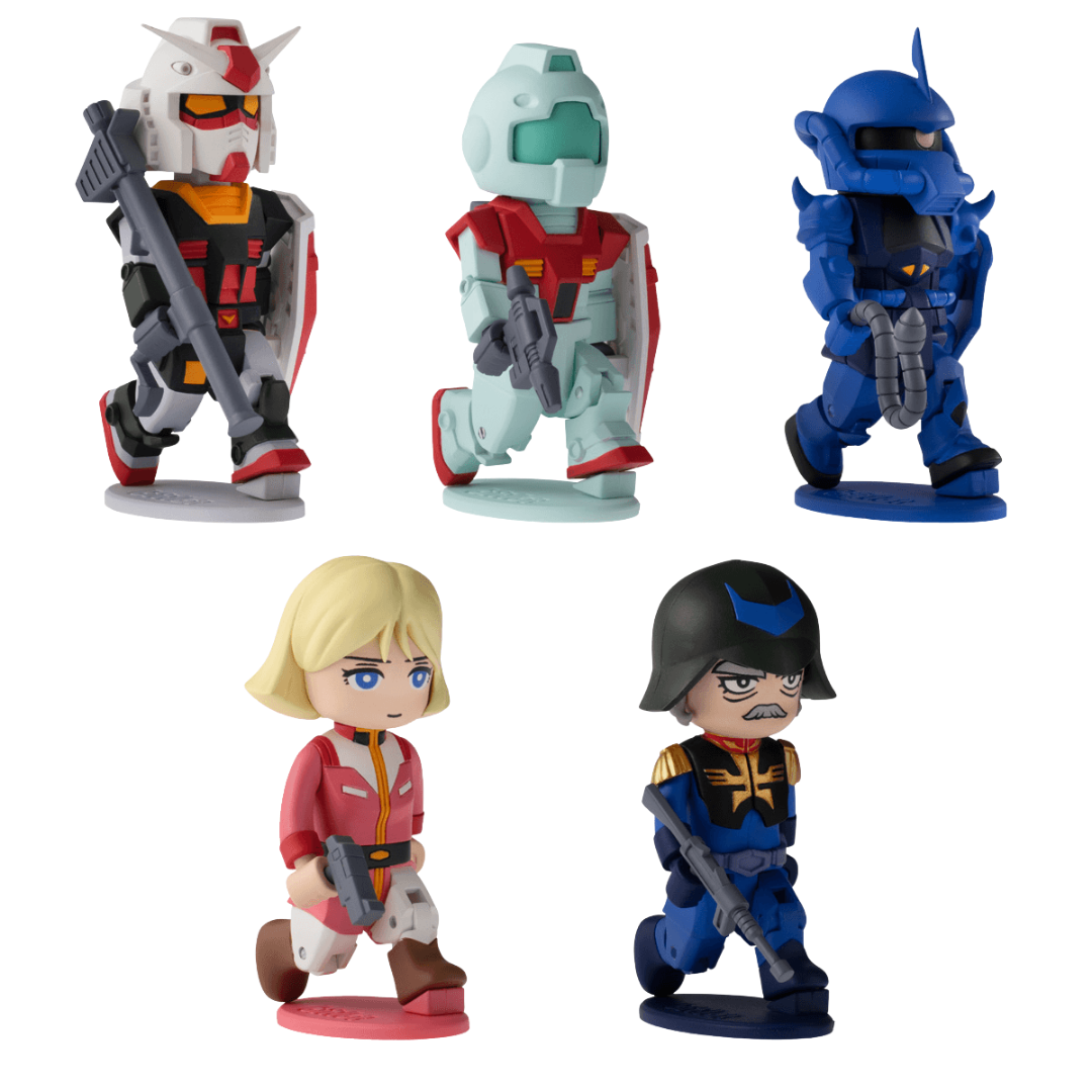 Bandai Shokugan Bitlot Gundam Vol 2 Mobile Suit Gundam blind box figure collectible