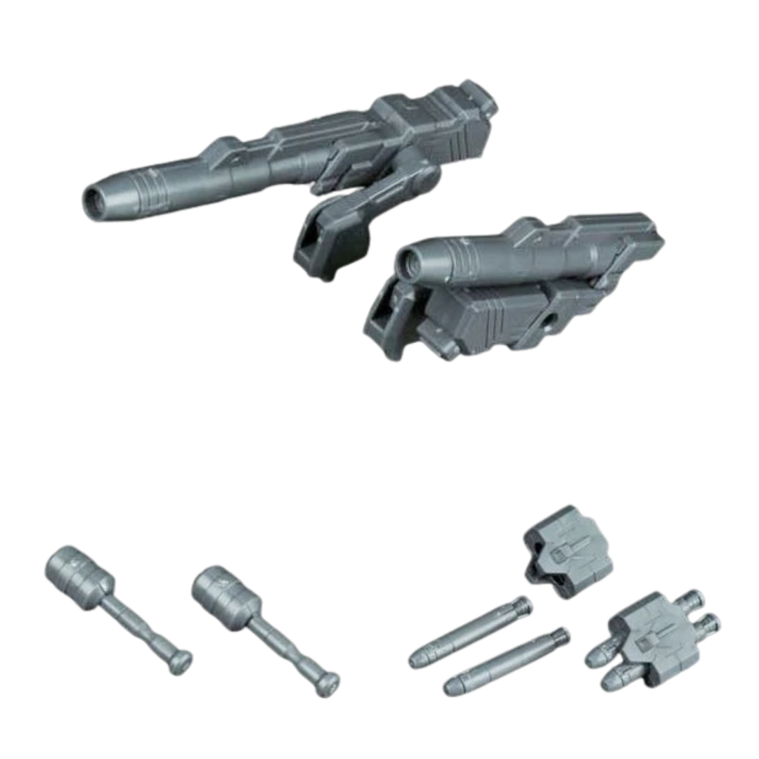 MS Cannon 01 installed on a 1/144 HG Gunpla backpack mount, custom cannon loadout