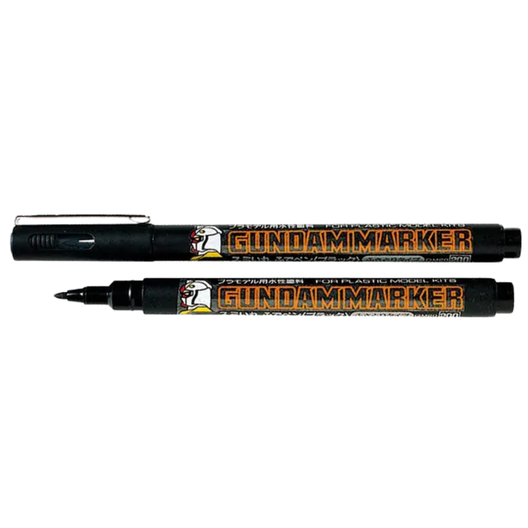 Bandai Gundam Gray Brush Type Marker for Gunpla detailing and model shading