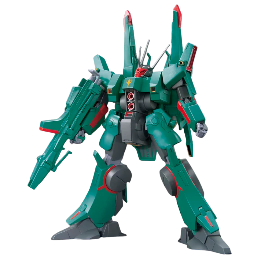Bandai HG 1/144 Doven Wolf built kit, three-quarter pose, Gundam ZZ