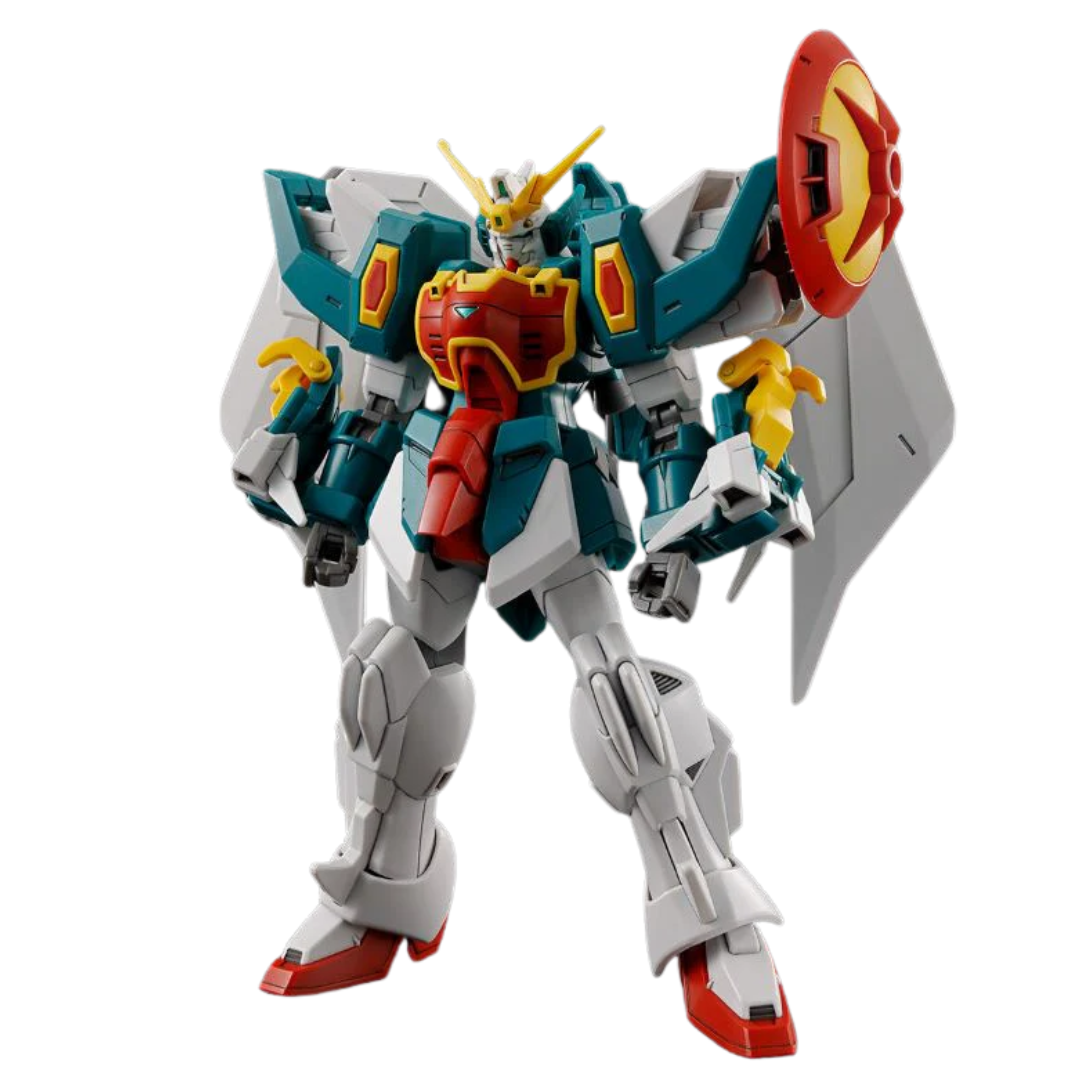 Bandai HG Altron Gundam 1/144 model kit from Mobile Suit Gundam Wing Endless Waltz with twin dragon arms and shield