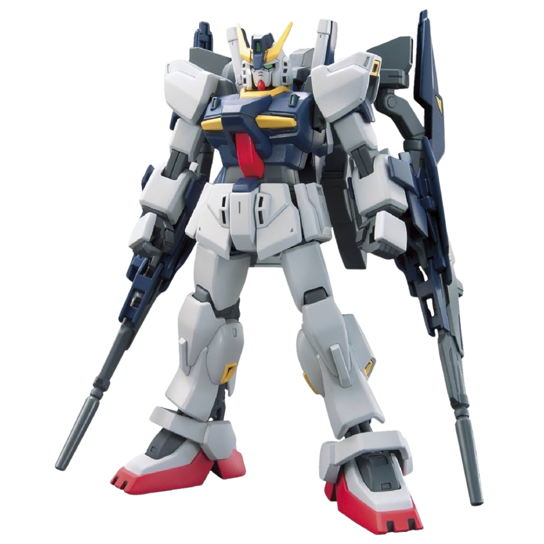 Bandai HG 1/144 Build Gundam Mk-II built kit, three-quarter pose, Build Fighters