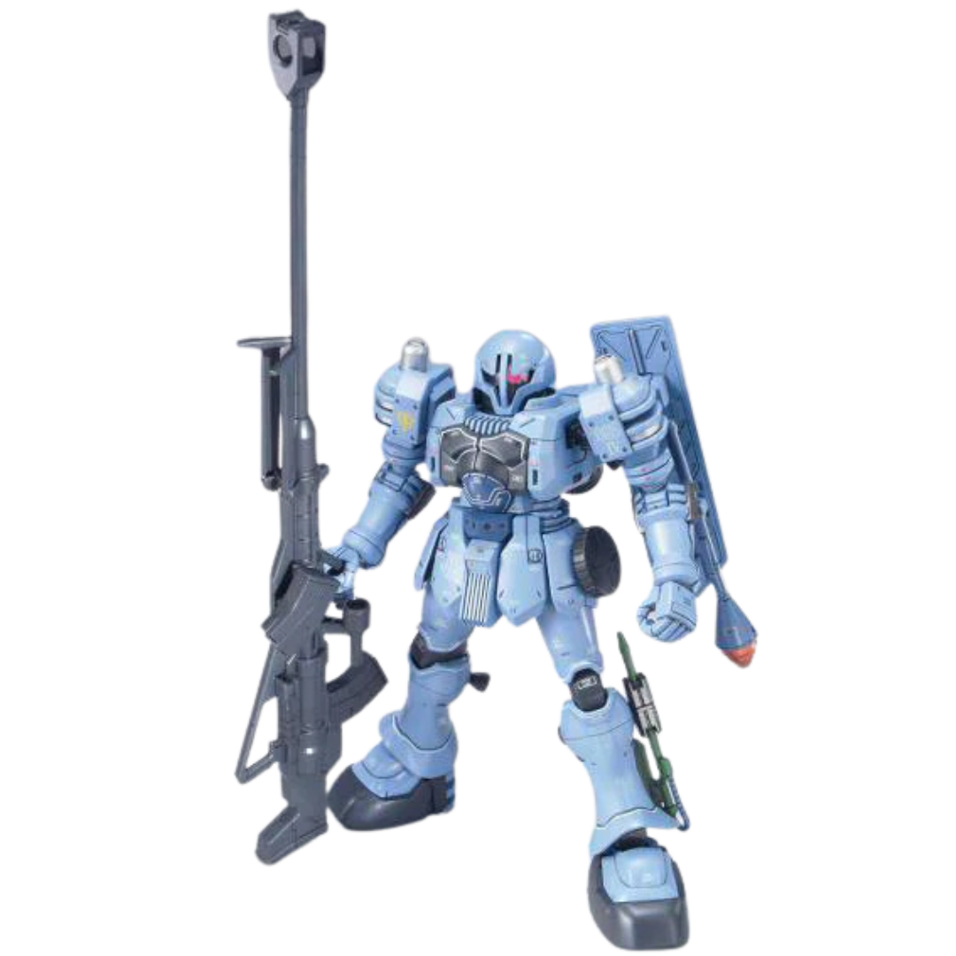 Bandai HG EMS-10 Zudah Gundam MS Igloo 1/144 model kit built display