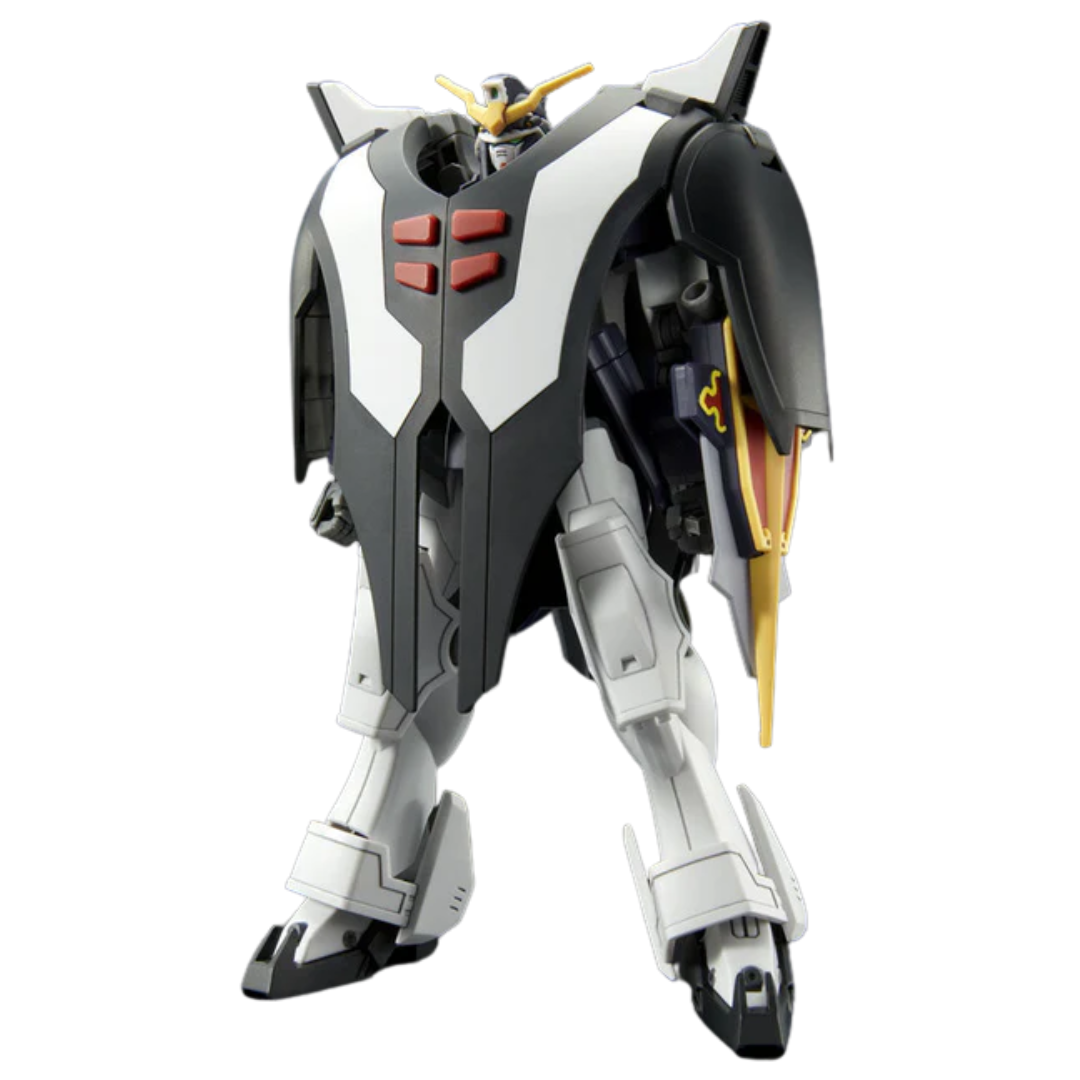 Bandai HG Gundam Deathscythe Hell 1/144 model kit from Gundam Wing Endless Waltz with beam scythe and dramatic wing design