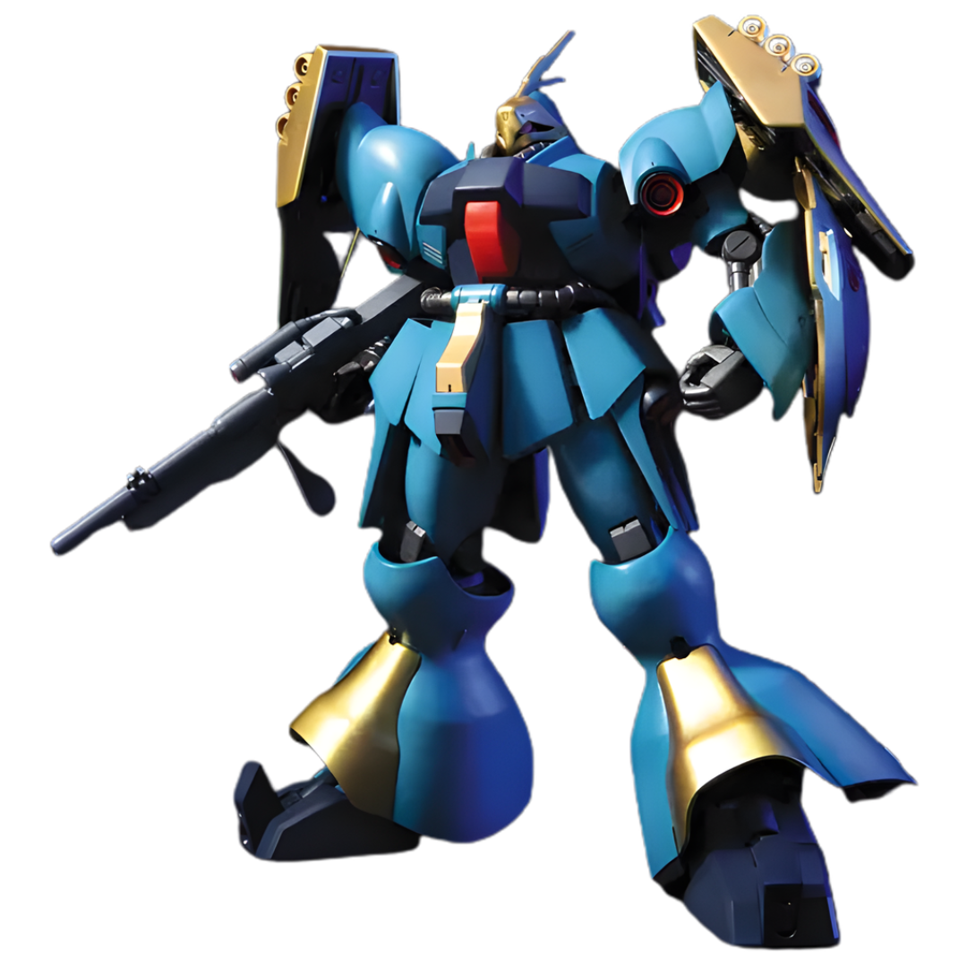 posed HG Jagd Doga with articulated armour and weapons.