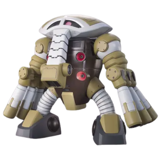 Bandai HG 1/144 Juaggu Unicorn Ver built kit, three-quarter pose, Gundam Unicorn