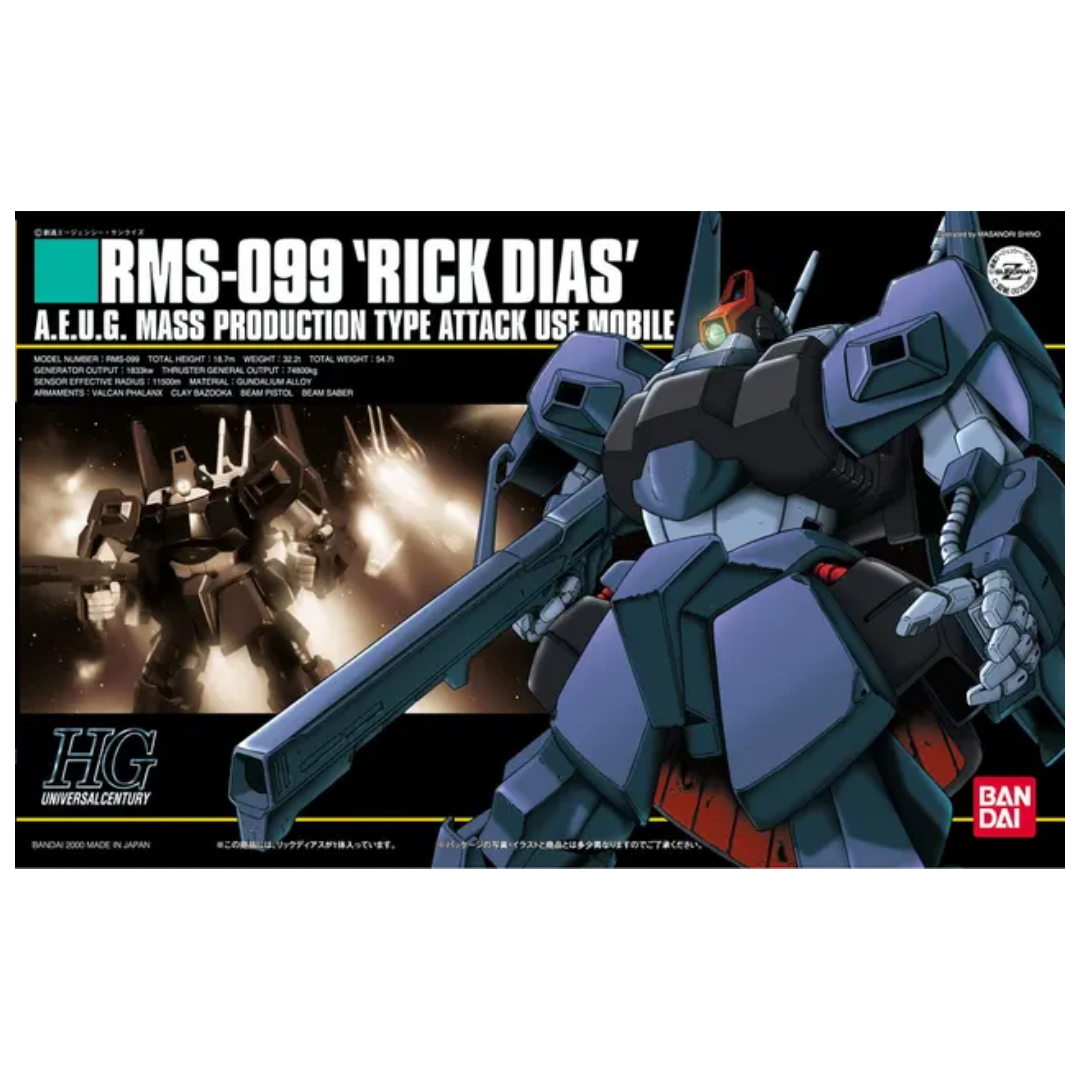 HG RMS 099 Rick Dias box art 