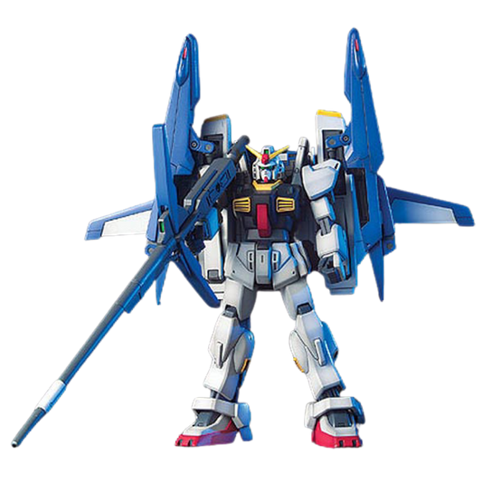 Bandai HG Super Gundam 1/144 model kit RX-178 with G-Defenser in combined mode