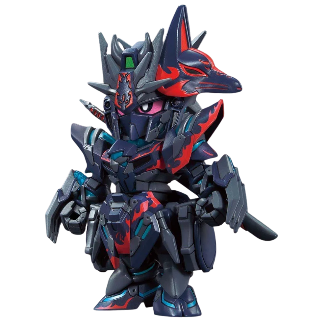 Bandai SDW Heroes Sasuke Delta Gundam model kit box art, SD Gundam World Heroes