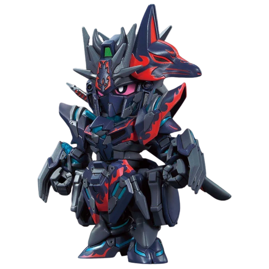 Bandai SDW Heroes Sasuke Delta Gundam model kit box art, SD Gundam World Heroes