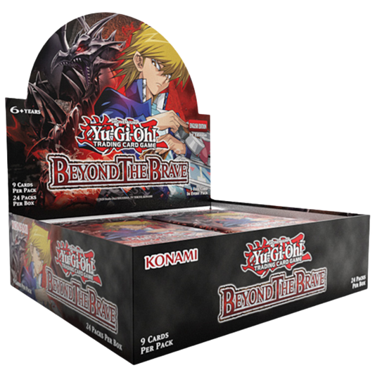 Yu-Gi-Oh! Beyond the Brave Booster Box with 24 nine-card booster packs