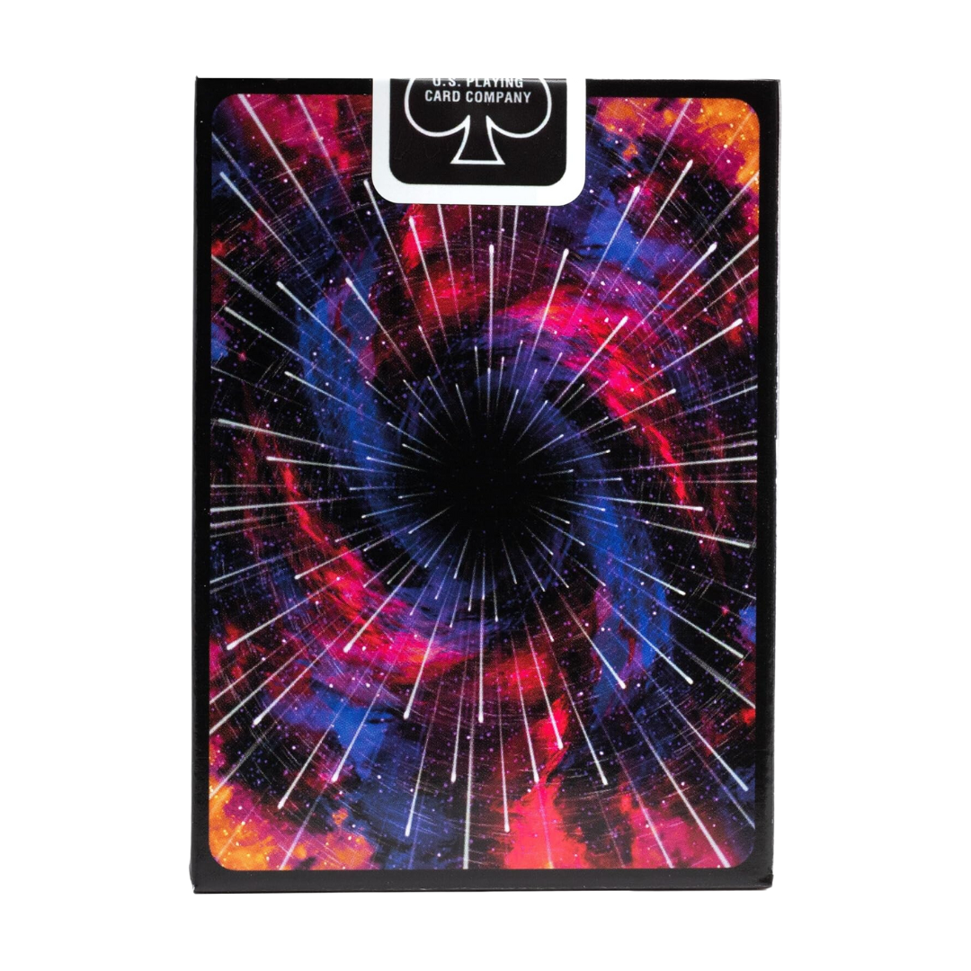 Bicycle Stargazer Falling Star Playing Cards with celestial-themed artwork, falling star design, and Air-Cushion Finish for smooth handling and durability.