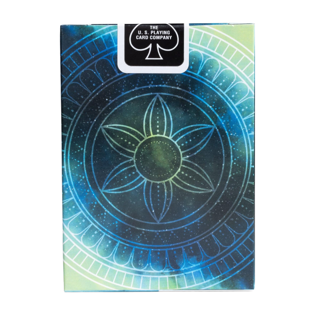 Bicycle Stargazer Observatory Playing Cards with celestial-themed design, premium Air-Cushion Finish, and smooth handling for collectors and players.